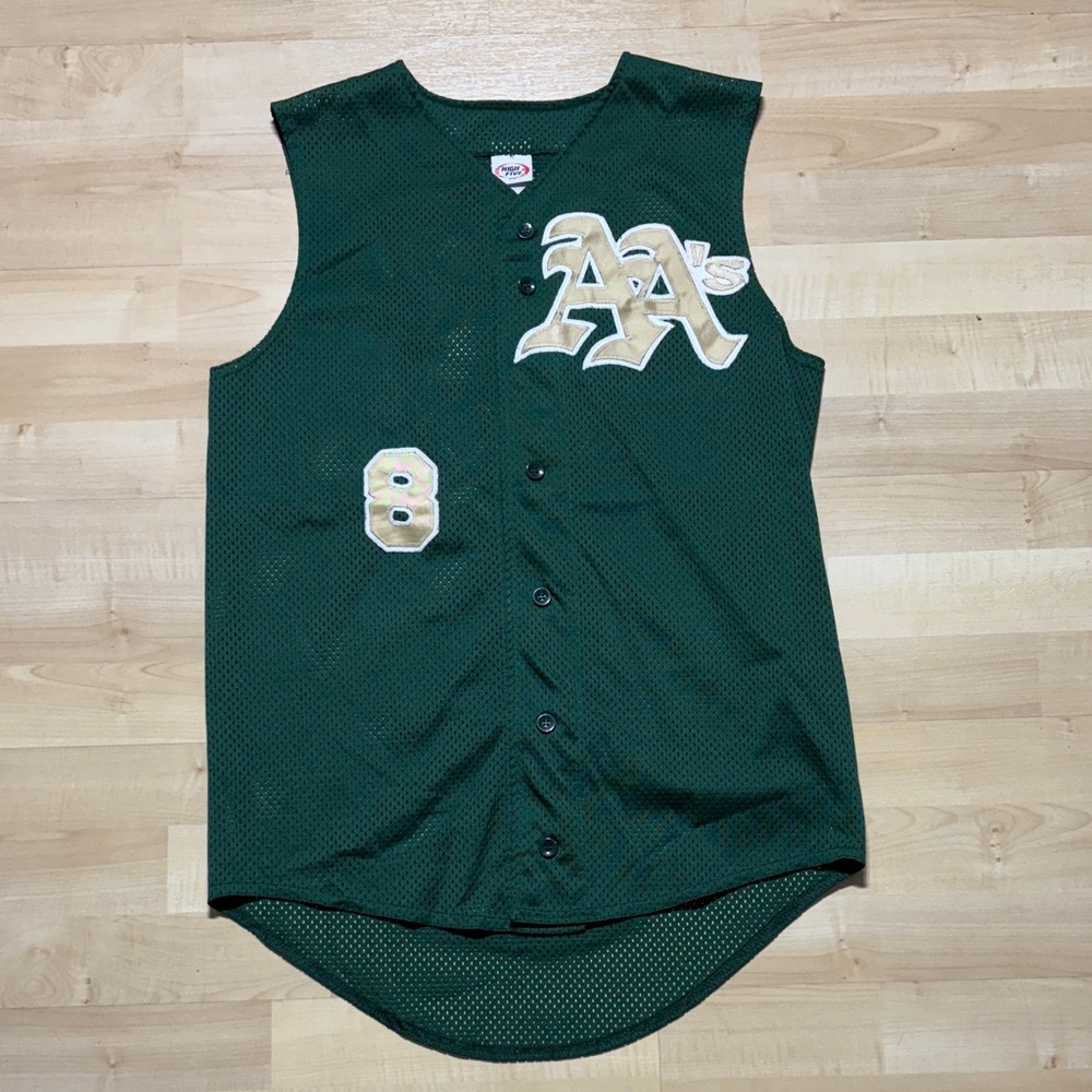 Majestic Green Sleeveless Shirt